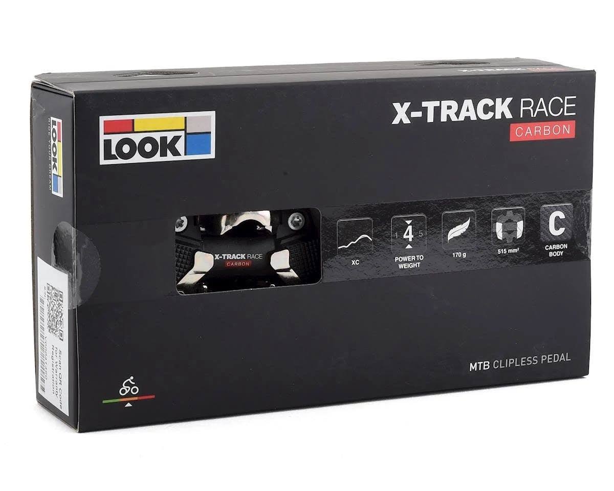 Look X-Track Race Carbon Pedals - Black V822