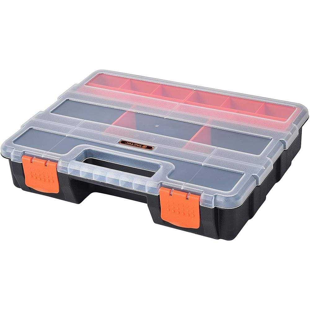 TACTIX 4-in-1 Small Parts Organizer, 49 Compartments Q69678