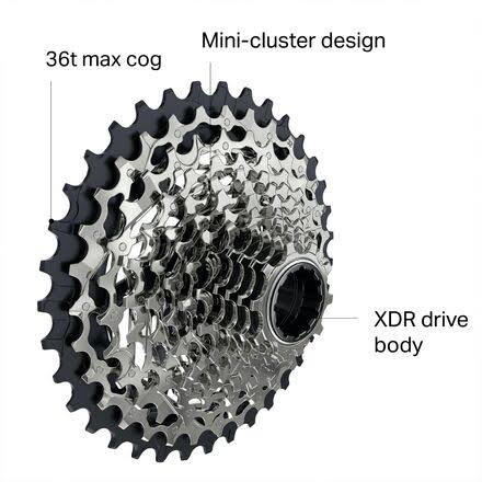 SRAM Force XG-1270 12-Speed Cassette, 10-36t G34122