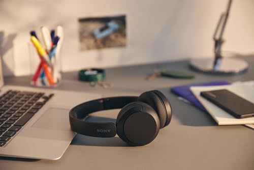 Sony WH-CH520 Wireless Bluetooth On-Ear Headphones with Microphone, Pink C668