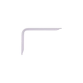 Prosource 25221PHL-PS Bracket Shelf Magnum White 12 inch (Case of 20)
