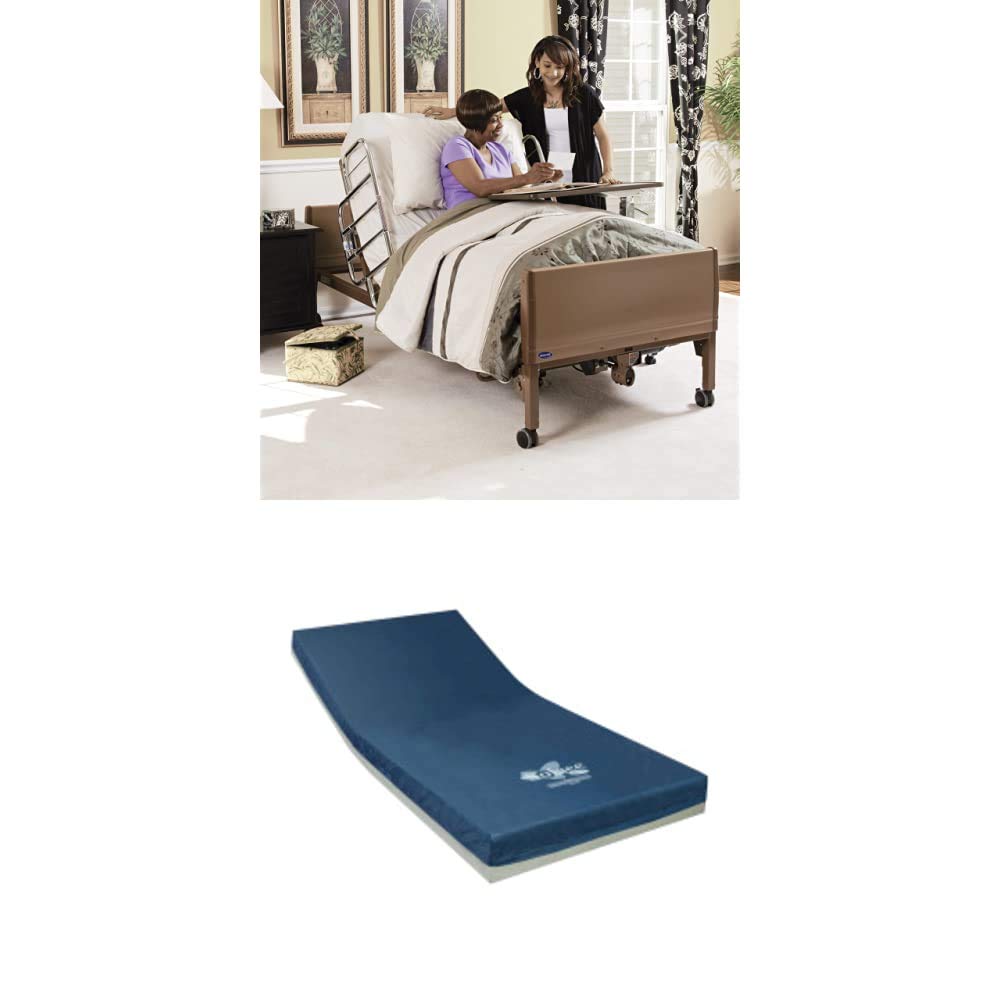 Invacare Homecare Full-Electric Hospital Bed for Home Use V1762