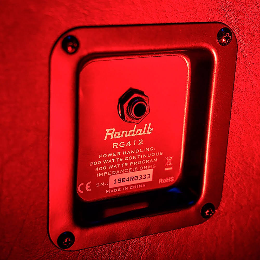 Randall RG412 4x12 Guitar Speaker Cabinet E504256