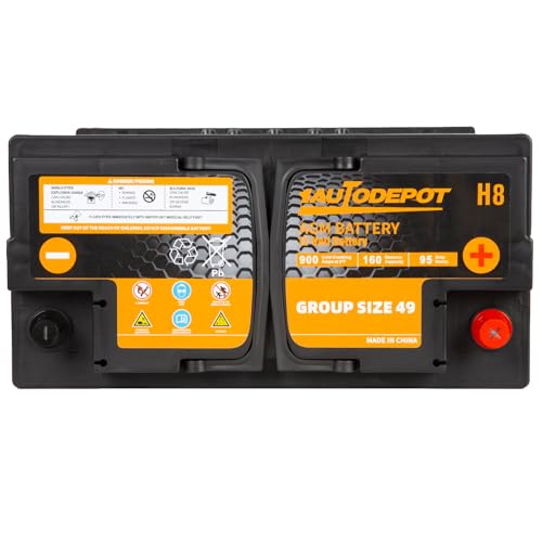 BCI Group 24F Car Battery, 12V 70Ah AGM, 710CCA F3279