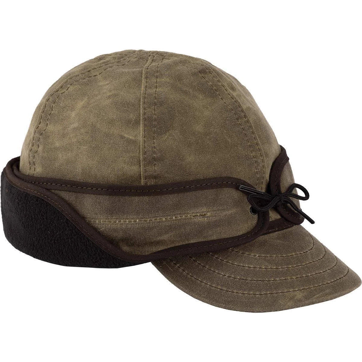 Stormy Kromer Waxed Rancher Cap (7 5/8 Dark Oak)