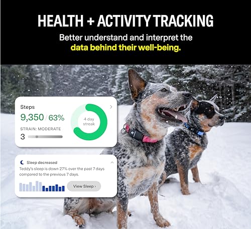 Fi Series 3 Smart Dog Collar GPS Tracker, Waterproof, Pink Medium Z35259