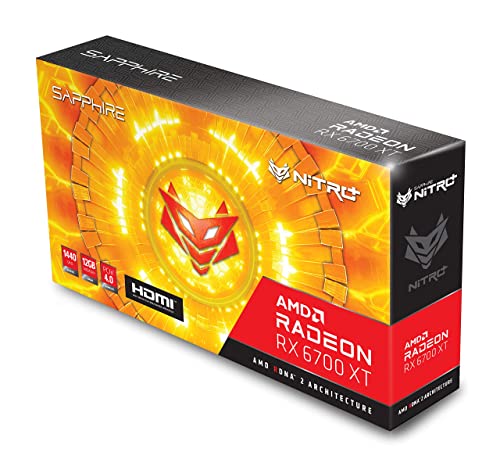 Sapphire Technology Nitro+ AMD Radeon RX 6700 XT 12GB GDDR6 Graphics Card (Renewed) D7083