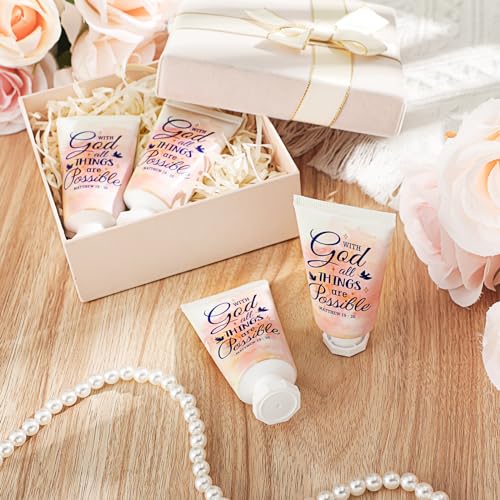 50 Pack Christian Hand Lotion Bulk Gifts for Women Bible Mini Travel Classic Y823911