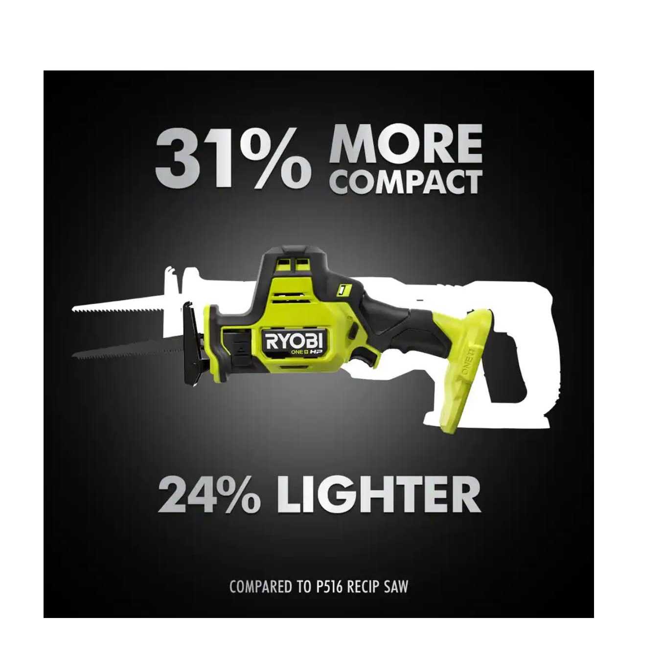 Ryobi ONE+ HP 18V Brushless Cordless Compact Reciprocating Saw J3862