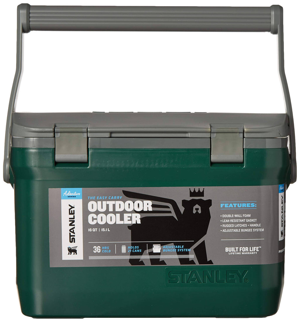 Stanley Adventure Easy Carry 16 Quart Cooler, Green G60662