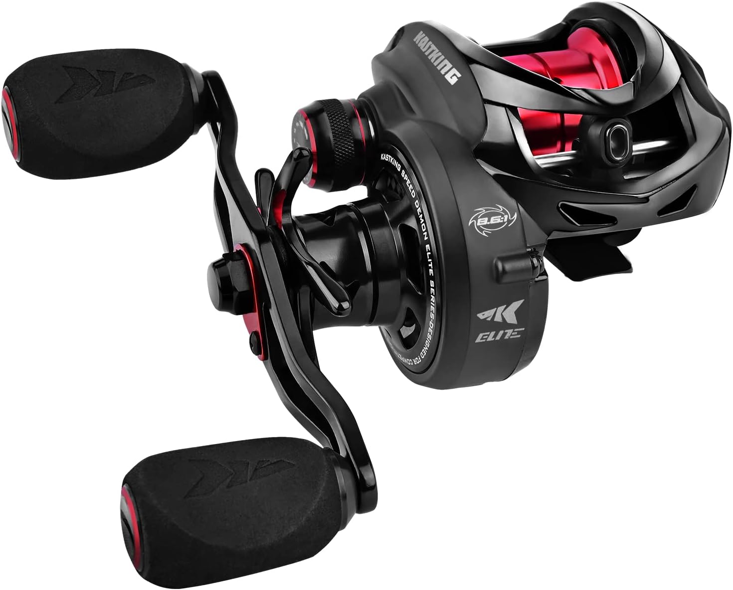 KastKing Speed Demon Elite Fishing Reel, Baitcaster, 10.5:1 Gear Ratio O687