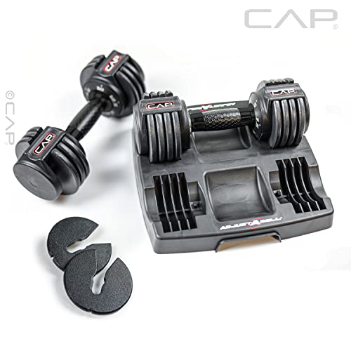 CAP Barbell ADJUSTABELL Adjustable Round Dumbbell Weights O461