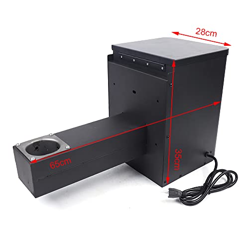 Pellet Smoker Hopper Assembly Kit with Digital Temperature Controller, Mechanical Knob B36100