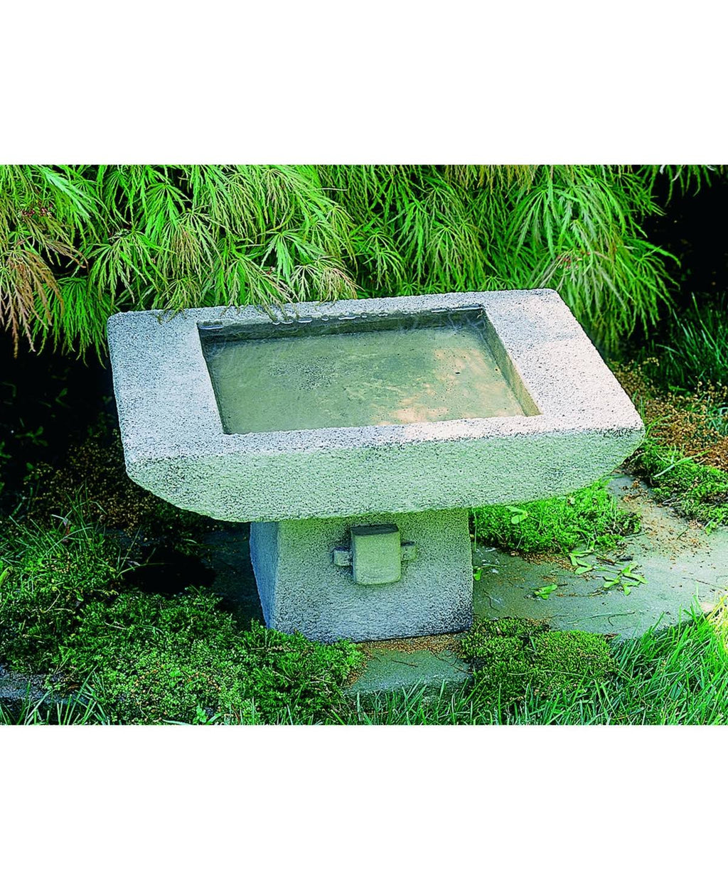 Campania International Kyoto Birdbath - Ferro Rustico Nuovo