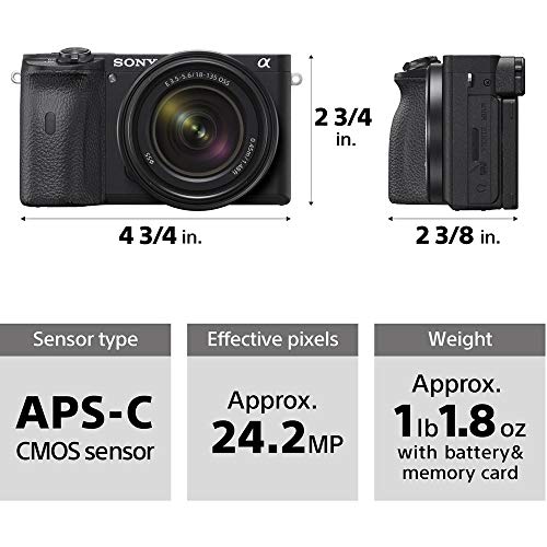 Sony Alpha A6600 Mirrorless Camera T999684