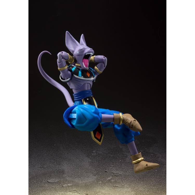 Bandai Tamashii Nations Dragon Ball Super S.H.Figuarts Beerus SDCC 2021 Exclusive Q253