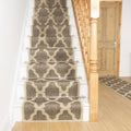runrug USA Trellis Tweed Stair Carpet Runner Length: 2 foot, Width