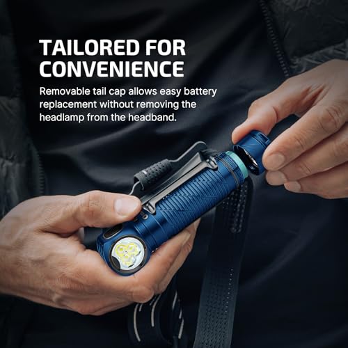OLIGHT Perun 3 Rechargeable Headlamp Flashlight, 3000 Lumens, Black Z1023