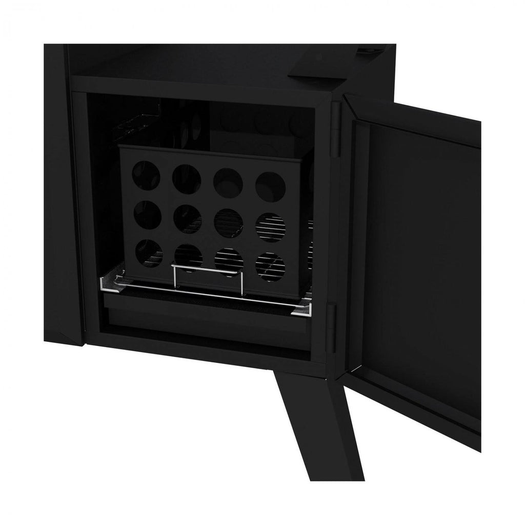 Dyna-Glo Vertical Offset Charcoal Smoker, Black P250