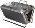 Kikkerland Bq01 Portable BBQ Suitcase Silver
