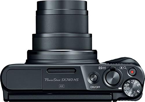 Canon PowerShot SX740 HS Camera with 40x Optical Zoom, Black W7369