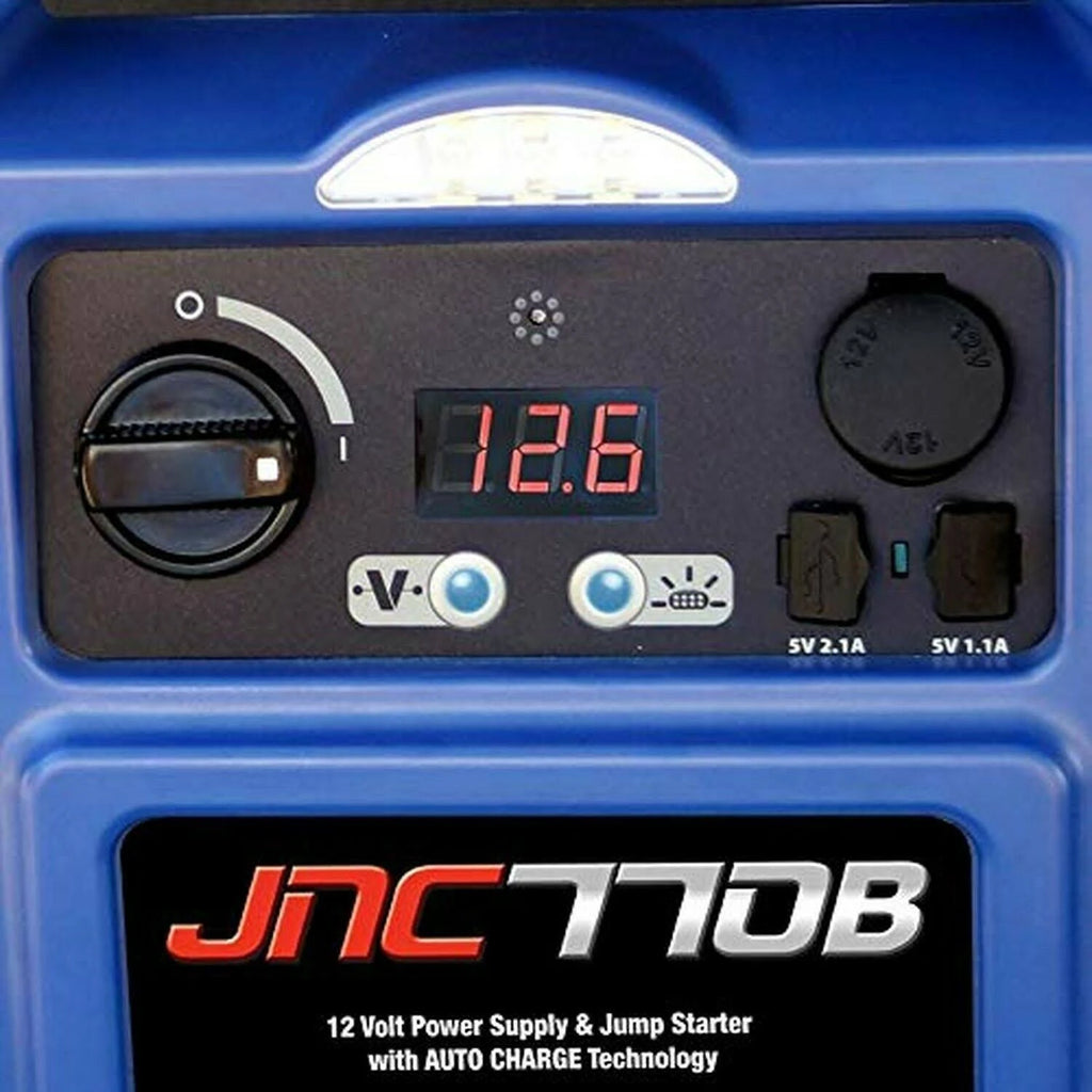 Jump-N-Carry Jnc770b 1700 Peak Amp 12-Volt Jump Starter - Blue N809