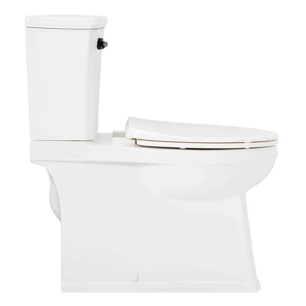 Benbrook 1.28 GPF Two Piece Skirted Elongated Toilet R250108