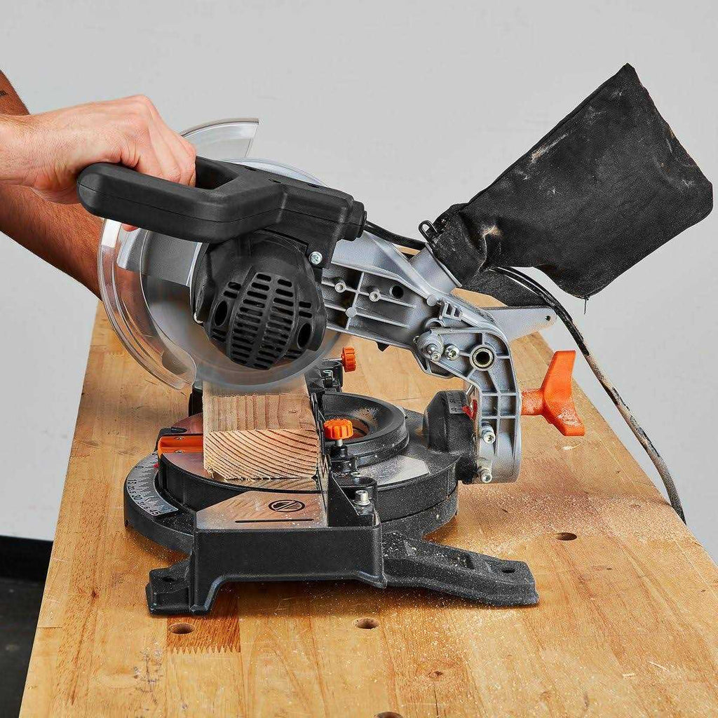 Warrior 7-1/4 in. Single Bevel Compound Miter Saw B763652