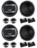 4) Boss Audio PC65.2C 6.5x22 1000W Car 2 Way Component Speakers Audio Set PC652C