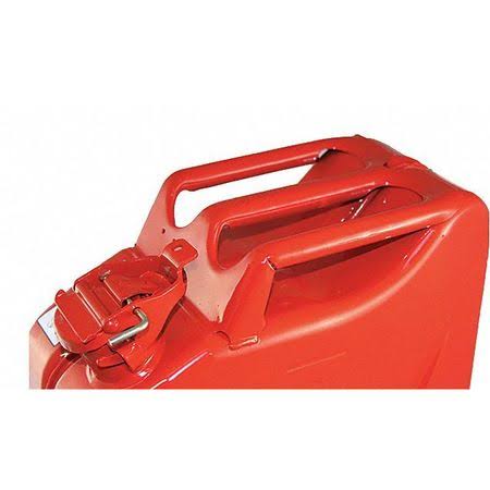 Wavian Authentic Carb Fuel Jerry Can with Spout, Red, 5.3 Gallon D10545