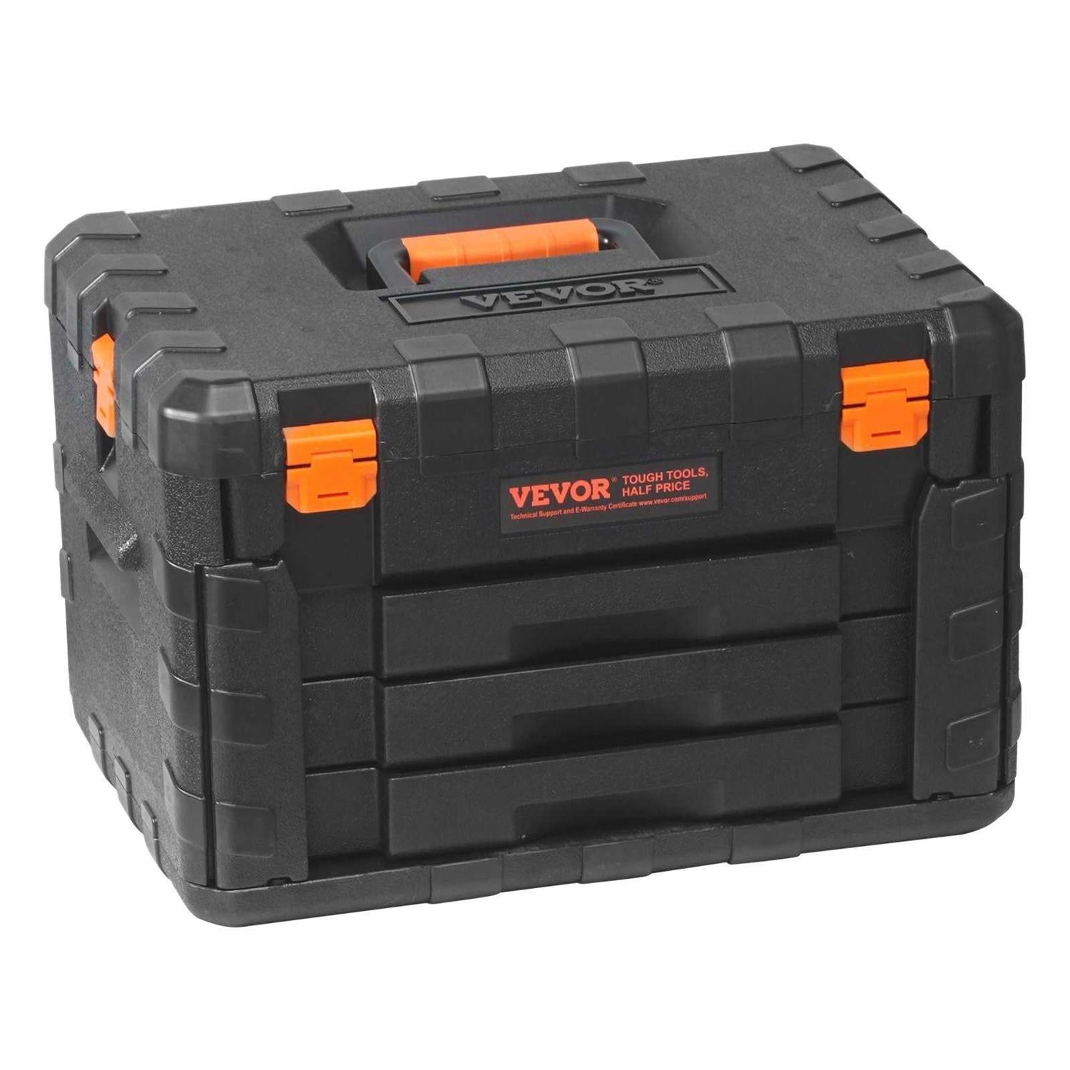 VEVOR Mechanics Tool Set, 450 Pcs SAE and Metric Socket Set G6409
