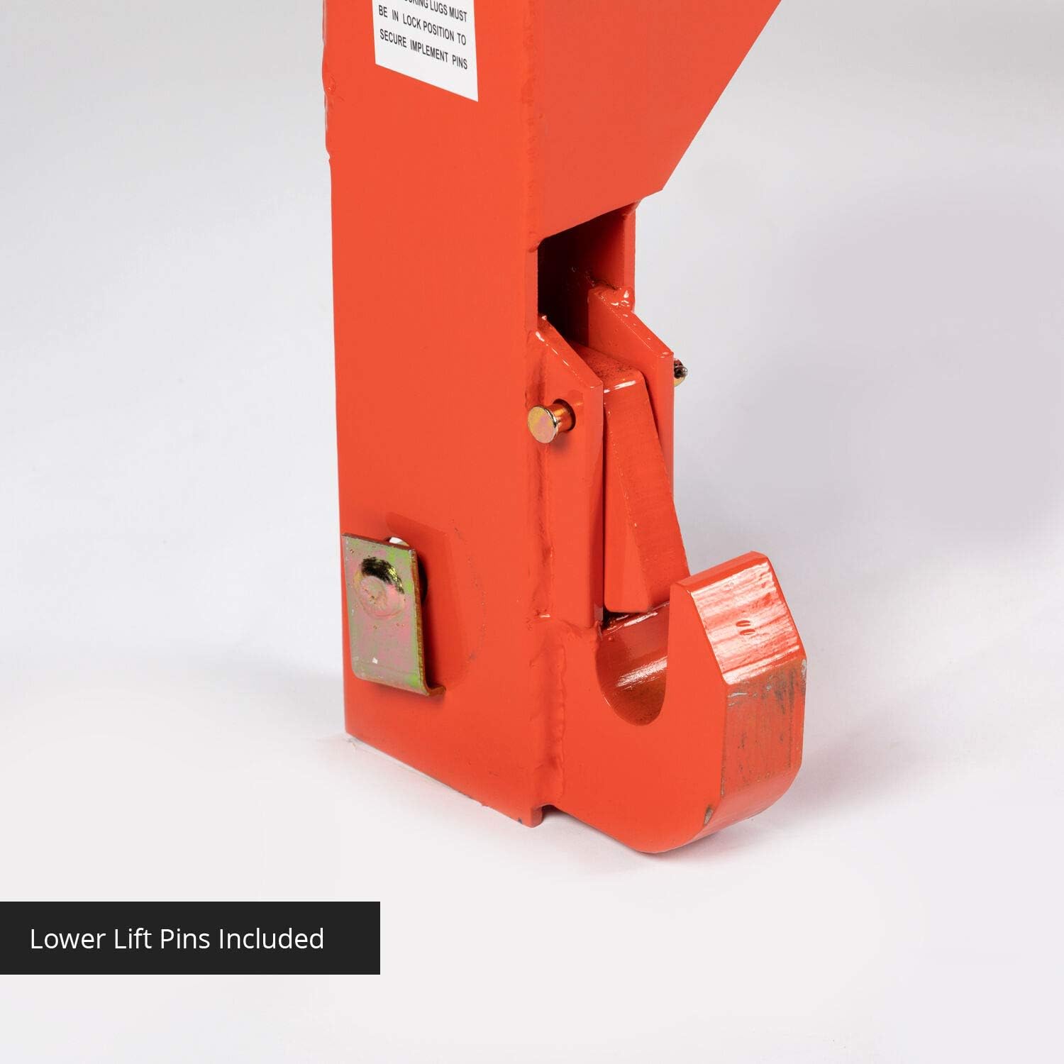 Titan Attachments Orange Category 2 3 Point Quick Hitch Adapter E251930
