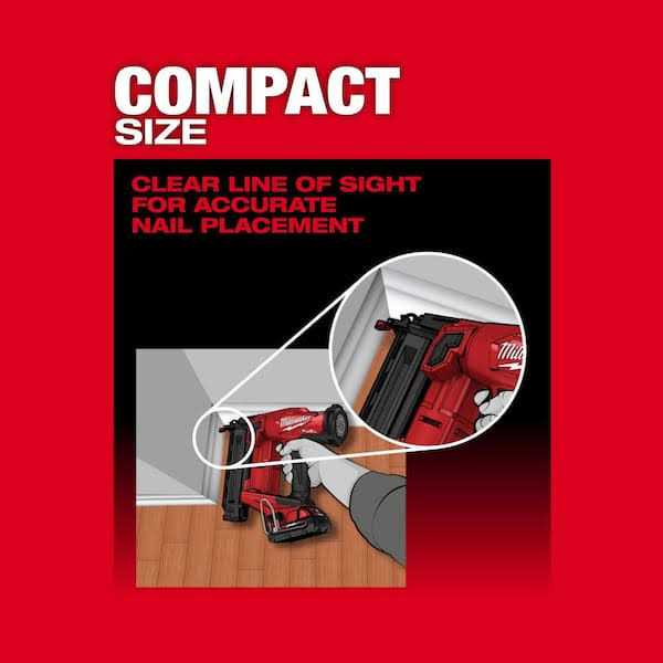 Milwaukee M18 FUEL 18 Gauge Brad Nailer J62630