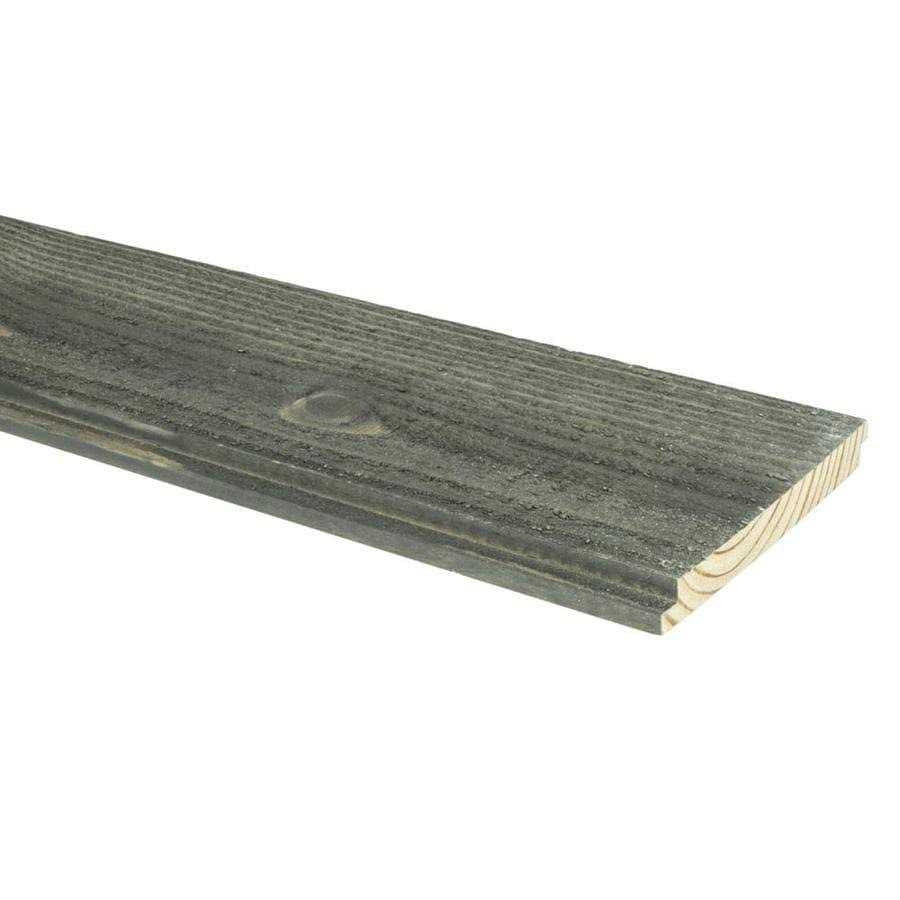 58X6X8-RSC Brown Pine Shiplap Wall Plank 5.375-in x 8-ft W826