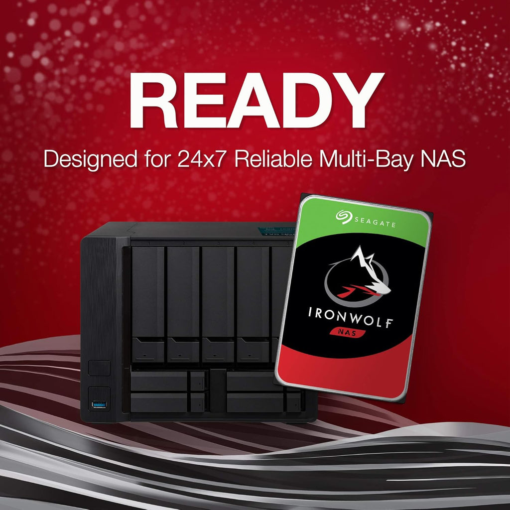 Seagate IronWolf 6TB NAS Internal Hard Drive HDD 3.5 Inch SATA O884
