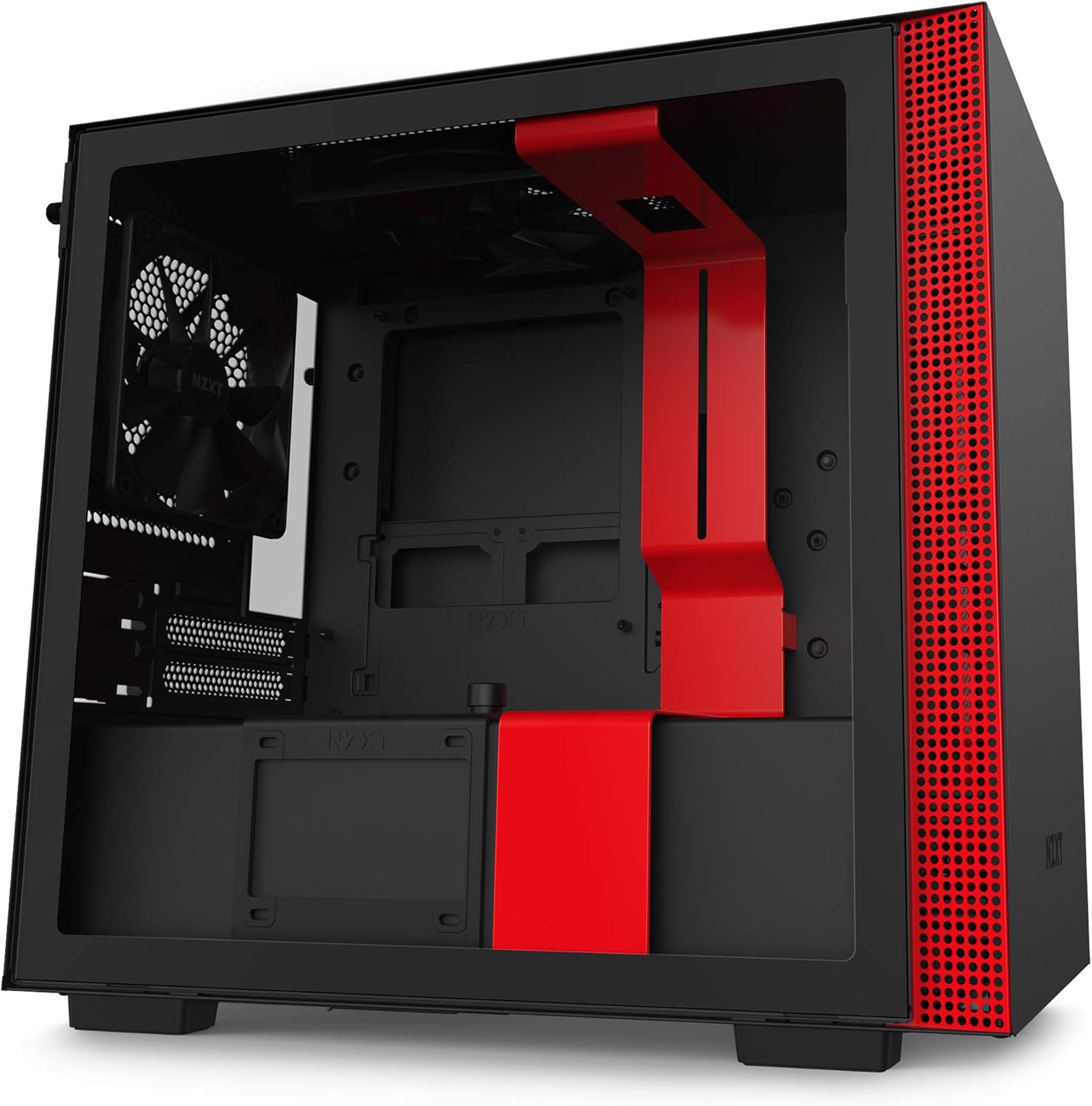 NZXT H210 Mini-ITX PC Gaming Case with Tempered Glass, Black O52356