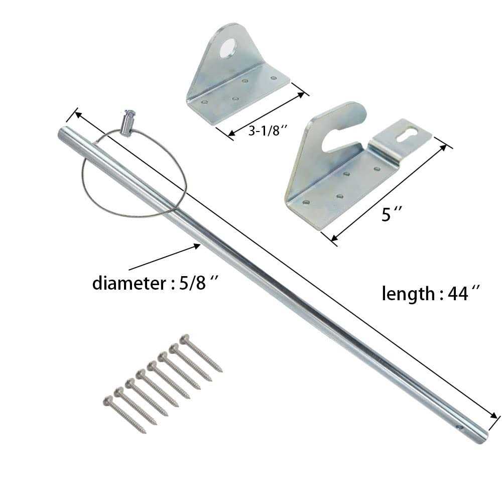 Tianmeiyi Security Door Bar 44 Inch R64541