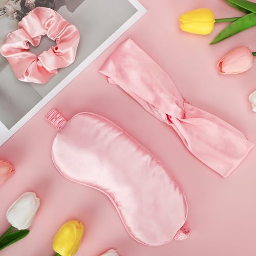 Relaxing Spa Gifts Care Package with Luxury Flannel Blanket and Light-Up Rose V553