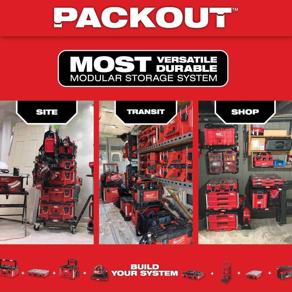 Milwaukee PACKOUT 2 Wheel Cart K639537