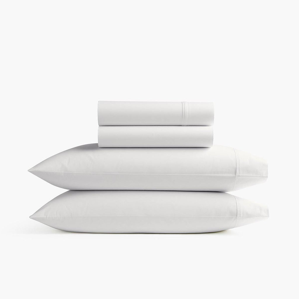 Under The Canopy Organic Percale Cal King Sheet Set in Taupe E308512