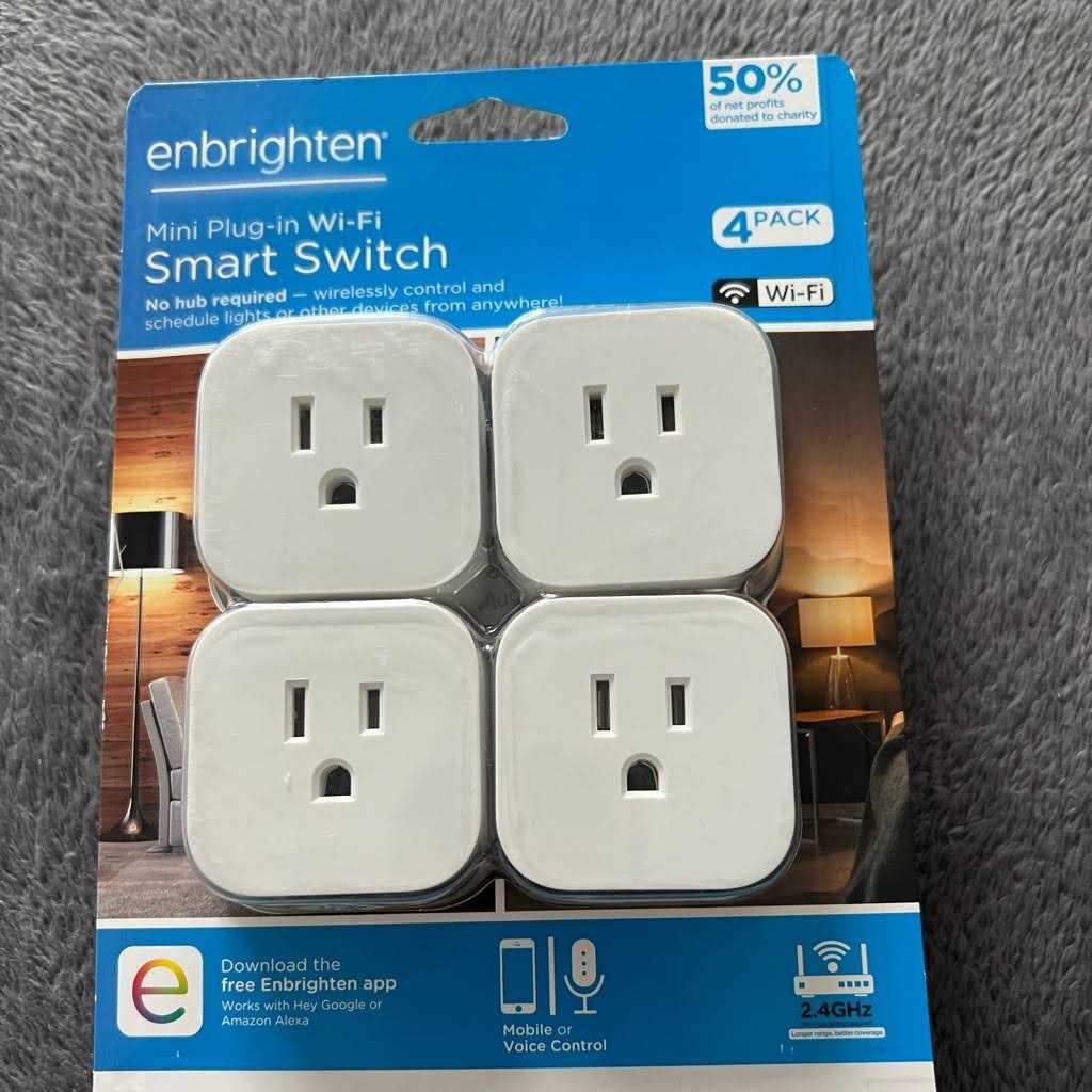 Enbrighten 125-Volt 1-Outlet Indoor Smart Plug A883