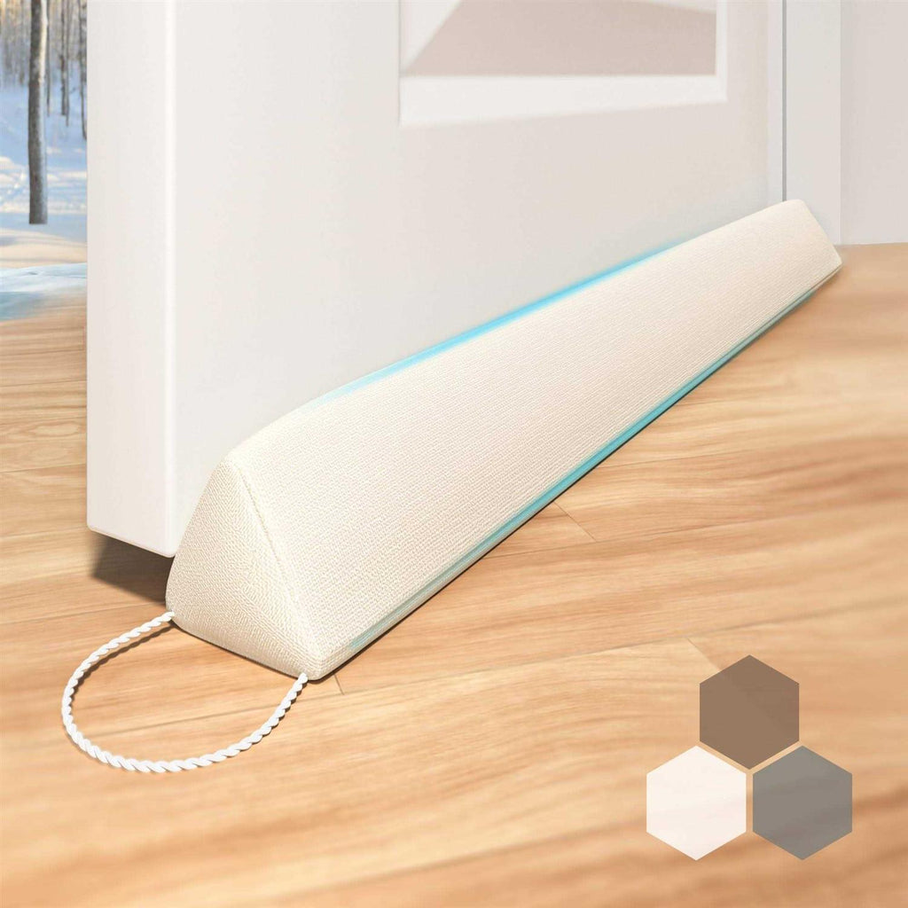 Triangle Door Draft Stopper,36 Weighted Under Door Draft Blocker Bottom Door Seal Noise &amp; Air,Interior Sound Proof Door Snake Draft Insulation - Shop Hardware Tools Online Store