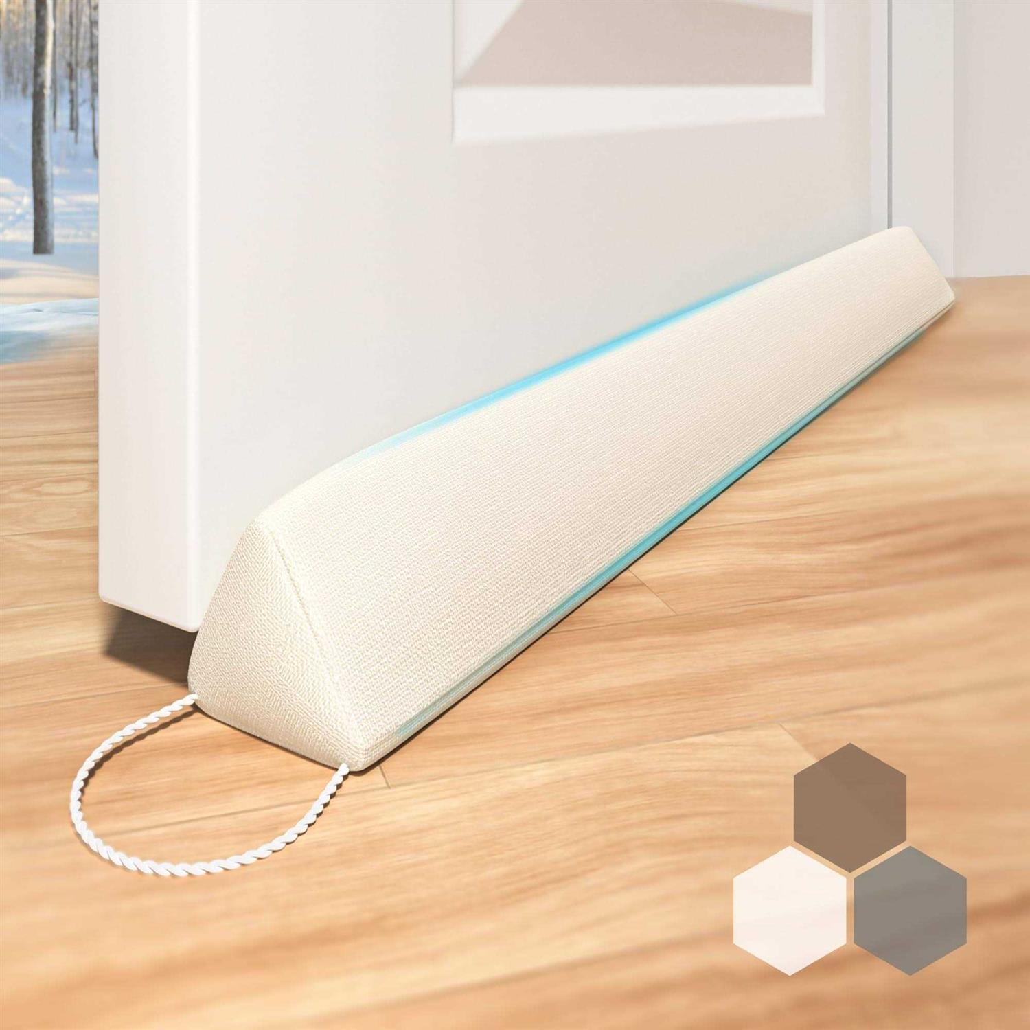 Triangle Door Draft Stopper,36 Weighted Under Door Draft Blocker Bottom Door Seal Noise &amp; Air,Interior Sound Proof Door Snake Draft Insulation - Shop Hardware Tools Online Store
