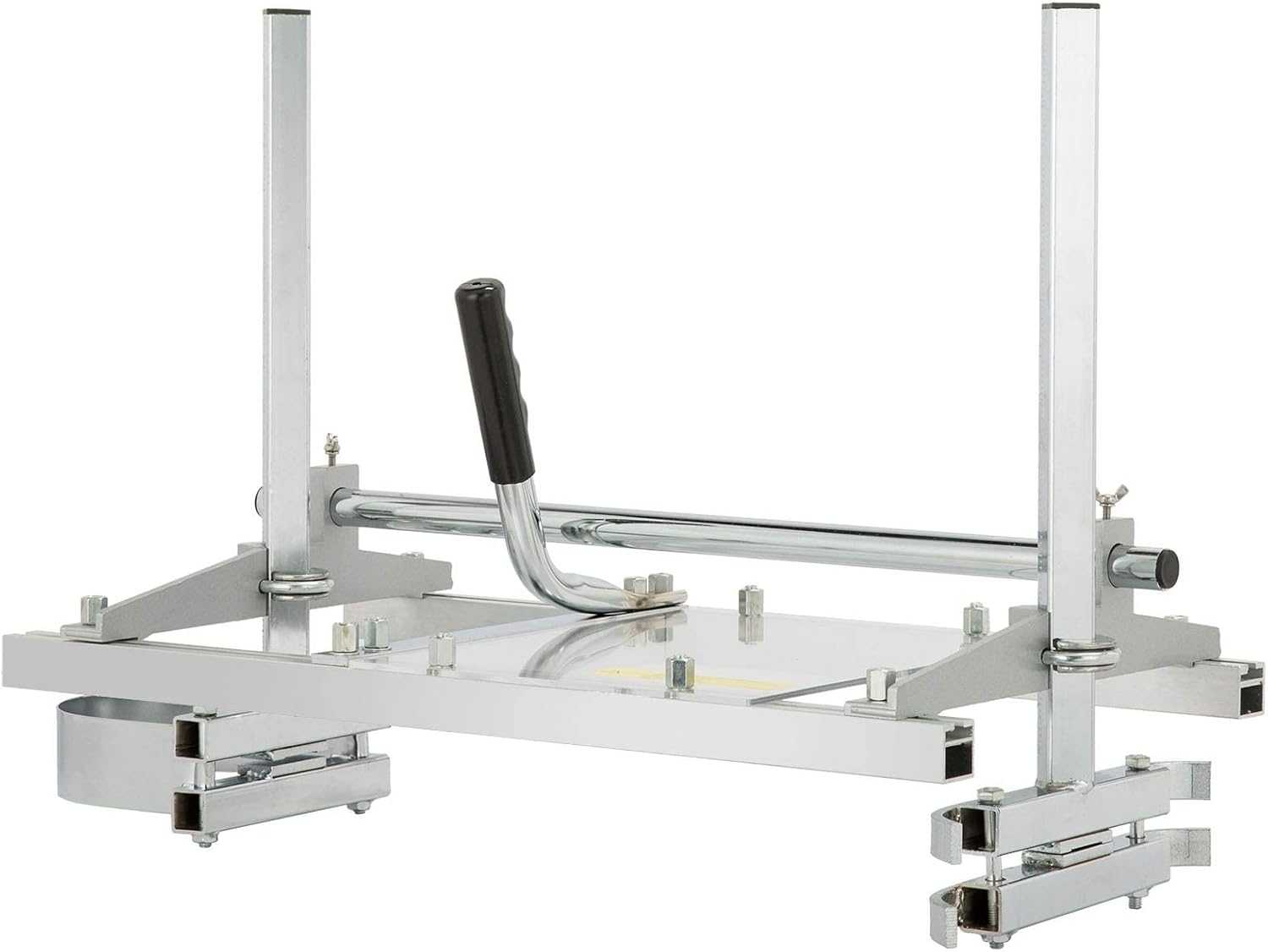 ZELCAN Portable Chainsaw Mill, 14-24 Inch Aluminum Steel Planking Guide W876081