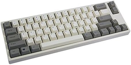 Leopold FC660C Electrostatic Capacitive Topre Switch Computer Keyboard Dye-Sublimated PBT For Laptop & Desktop, White