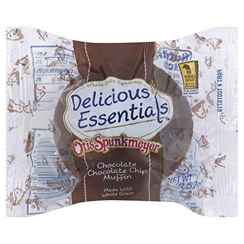 Otis Spunkmeyer Double Chocolate Chip Muffin, 2 oz, 72 Count N800099