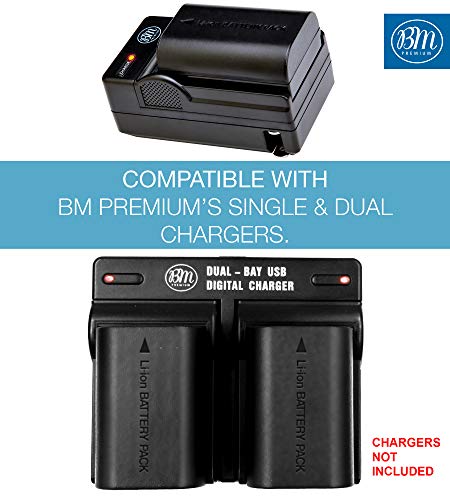 BM Premium 4 Pack LP-E6N High Capacity Batteries for Canon EOS Cameras Z884