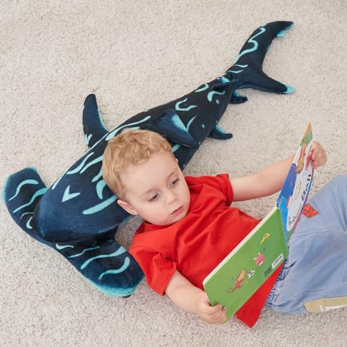 Giant 40 Inch Hammerhead Shark Stuffed Animal Plush Toy P8033