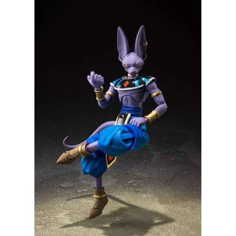 Bandai Tamashii Nations Dragon Ball Super S.H.Figuarts Beerus SDCC 2021 Exclusive Q253