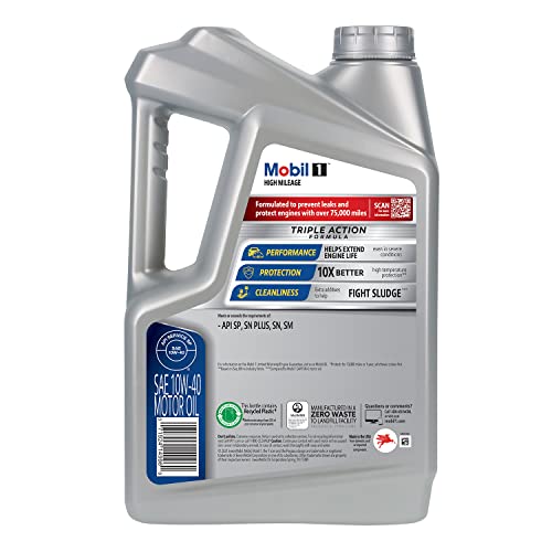 Mobil 1 Advanced Fuel Economy Full Synthetic Motor Oil 0W-20, 5 Quart A306